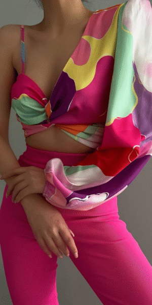 Colors of Me Crop Top