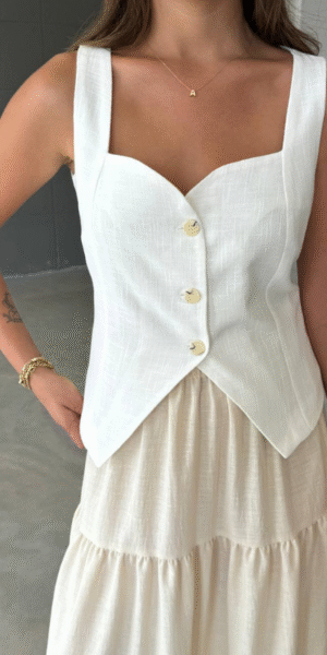 Clara Sweetheart Vest