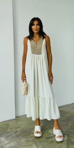 The Buttoned Elegance