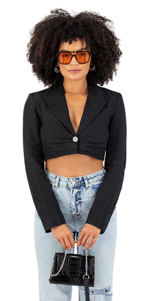 Love Spark Cropped Blazer