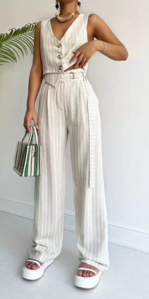 Adeline Stripe Pant